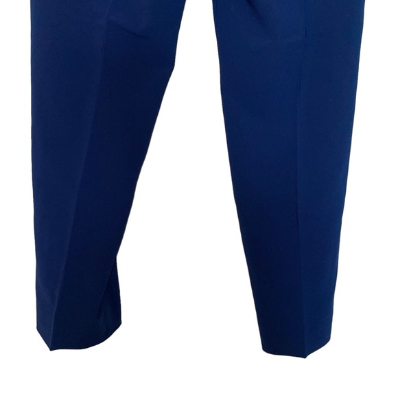 St John Emma Longe Straight Leg Ankle Women’s Pant in Marine NWT Size 10 - Picture 4 of 15